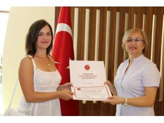 Sırbistanlı Öğrencilere Türkçe Yaz Okulu Katılım Belgeleri Verildi