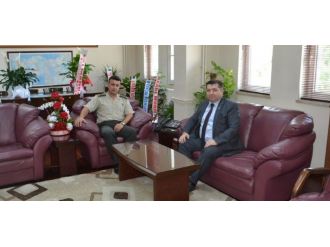 Jandarma Komutanına Hayırlı Olsun Ziyareti