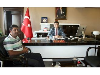 Çankaya, Köprüköy Kaymakamı Osman Bilici’yi Ziyaret Etti