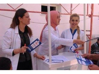 Vatandaşlar Obezite, Diyabet Ve Koah Konularında Bilgilendiriliyor