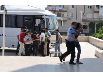 Alanya’da Şafak Operasyonu Zanlıları Adliyede