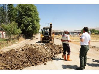 Muş’ta Kanalizasyon Çalışması