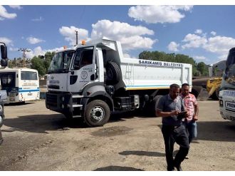 Sarıkamış Belediyesi’ne Yeni İş Makineleri Alındı