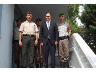 Malkara Kaymakamı Osman Altın’dan İlçe Jandarmaya Ziyaret