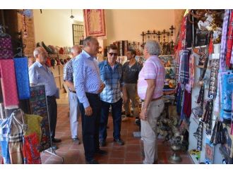 Aesob Başkanı Sevimçok, Kalekapısı Esnafını Ziyaret Etti