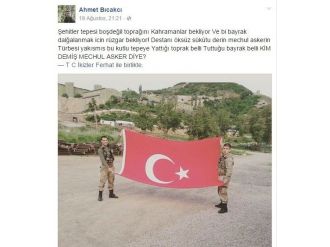 Kahramanmaraşlı Şehidin Son Paylaşımı Yürek Burktu