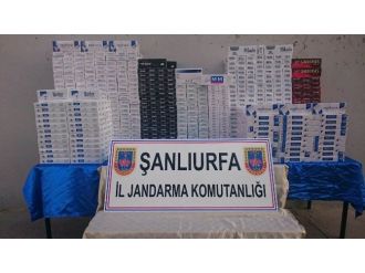 Şanlıurfa’da 13 Bin Paket Kaçak Sigara Ele Geçirdi