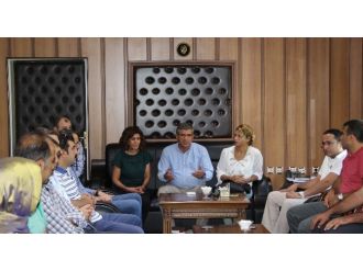 Diyarbakır Baro Başkanı Elçi’den Sur Belediyesi’ne Ziyaret