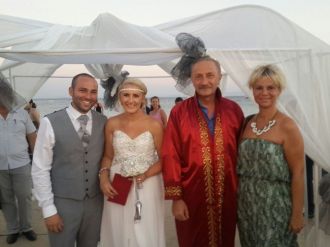 İngiliz Çift Düğün İçin Altınkum’u Tercih Etti