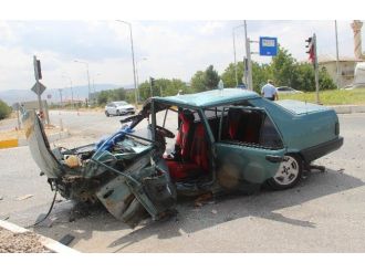 Elazığ’da Trafik Kazası: 4 Yaralı