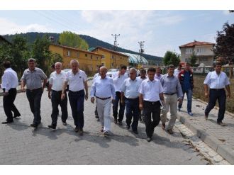 Milletvekili Kahveci, Ovacık’ta Çalışmaları İnceledi