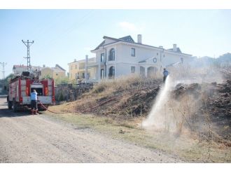 Tekirdağ’da Lüks Sitede Yangın Paniği