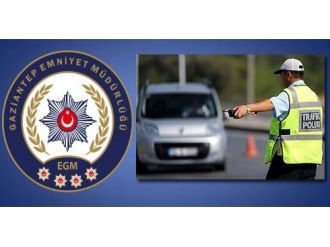 Gaziantep’te Sürücülere Bir Ayda 757 Bin Lira Para Cezası Kesildi
