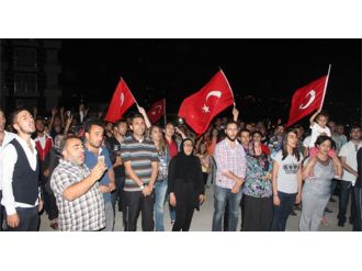 Başkent’te Terör Protestosu