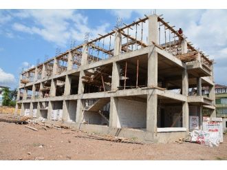 Körfez Müftülük Binası Hızla Yükseliyor