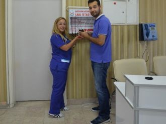 Hastaneye Acil Şarj İstasyonu Kuruldu