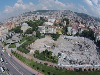 Eski Valilik Binasının Yıkımı Tamamlandı