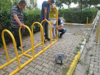 Toki Konutlarına Bisiklet Parkı