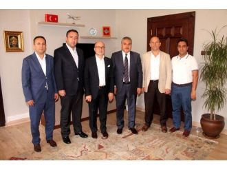 Yeni Kaymakama Hayırlı Olsun Ziyareti