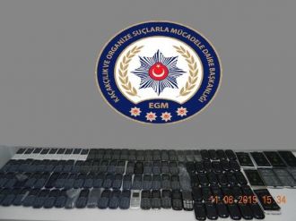 Malatya’da Kaçak Telefon Ve Sigara Ele Geçirildi