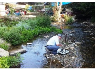 Ödemiş’te Orman İçi Sulara Alabalık
