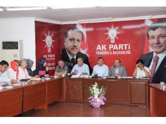 Ak Parti Trabzon İl Yönetim Kurulu Toplantısı Yapıldı