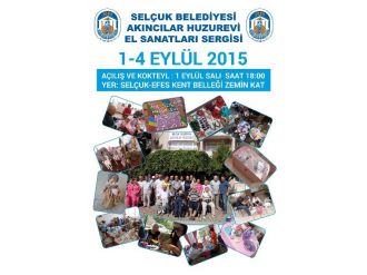 Huzurevi Sakinlerinden El Sanatları Sergisi