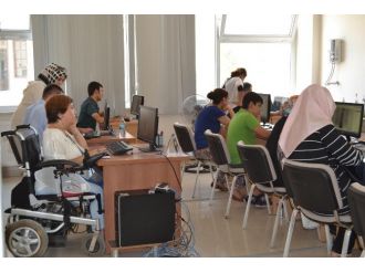 Kurslardaki Eğitimler Yoğun Şekilde Devam Ediyor