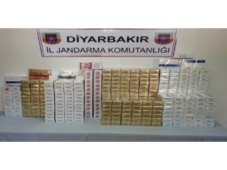 Diyarbakır’da 70 Bin 410 Paket Kaçak Sigara Ele Geçirildi