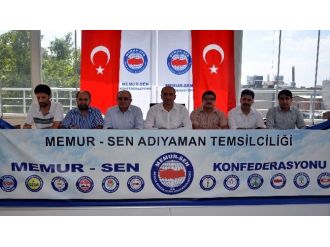 Memur-sen’den Toplu Sözleşme Açıklaması