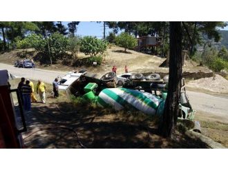 Beton Mikseri Devrildi: 1 Ölü, 1 Yaralı