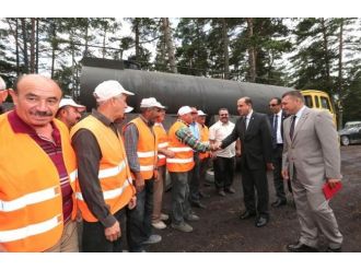 Vali Çomaktekin Asfalt Sözünü Tuttu