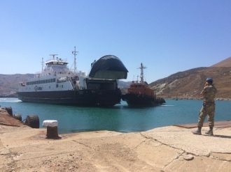 Arıza Yapan Feribottaki Yolcular Tahliye Edildi