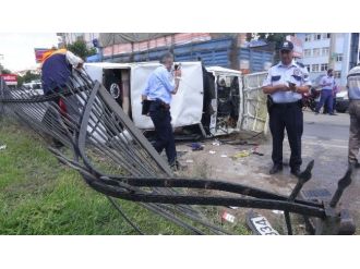 Aksaray’da Otomobil Takla Attı: İki Yaralı