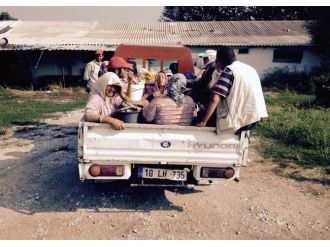 Kasasında İşçi Taşıyan Araçlara Jandarma Engeli