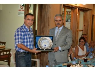 Kuşadası Garnizon Komutanı Aslan’a Veda Yemeği