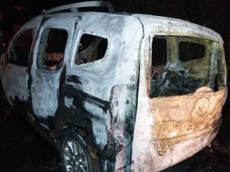 Diyarbakır’da Şüpheli Araç Yangını