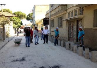 Germencik Belediyesi Yol Ve Kaldırım Çalışmalarına Hız Verdi