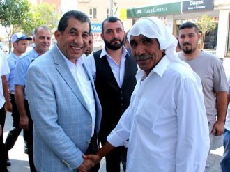 Ceylanpınar Belediye Başkanı Esnaf Ziyaretinde