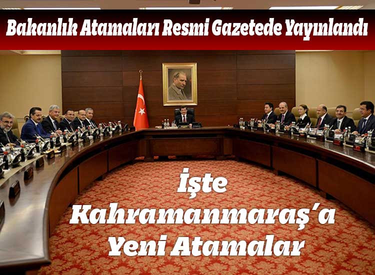 Bakanlık Atamaları Resmi Gazetede Yayınlandı