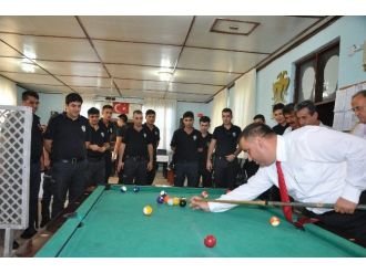 Kaymakam Atmaca İle Başkan Can, Çevik Kuvvet Amirliği’ni Ziyaret Etti