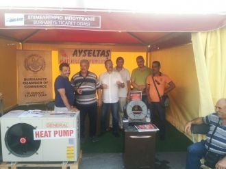 Burhaniyeli İş Adamları Midilli Fuarına Katıldı