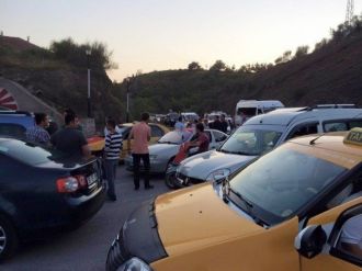 Cide’de Terör Olayları Protesto Edildi