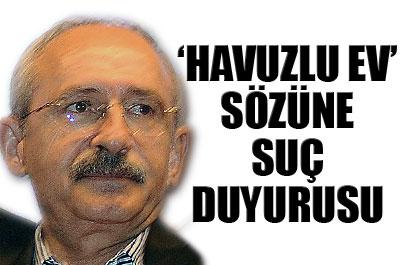 Kılıçdaroğluna suç duyurusu 