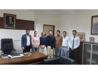 Ak Gençlerden, Kamu Hastaneleri Genel Sekreteri Özcan’a Ziyaret