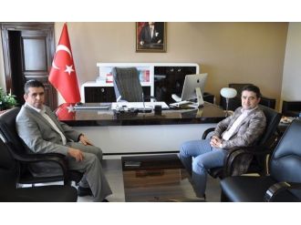 Kaymakam Eren, Kaymakam Bilici’yi Ziyaret Etti