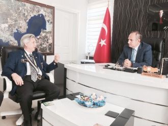 Rotary Bölge Guvarnöründen Didim’de Protokol Ziyaretleri