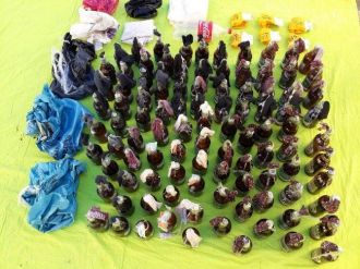 Diyarbakır’da 100 Adet Molotof Ele Geçirildi