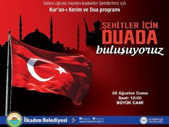 İlkadım’da Şehitler İçin Dua Programı