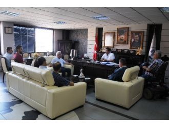 Kent Konseyi Engelliler Meclisi Üyelerinden Başkan Bakıcı ’Ya Ziyaret